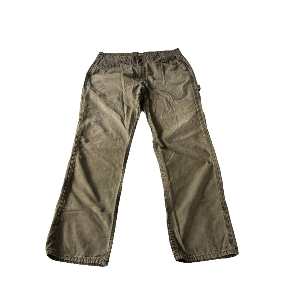 Ridgecut Toughwear Mens Straight Jeans 36x30.5 Brown Utility